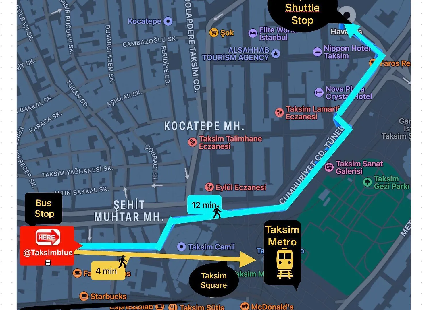 Taksim Blue Apartments イスタンブール 0*,  トルコ